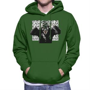 Batman Halloween Joker Hahaha Men's Hooded Sweatshirt