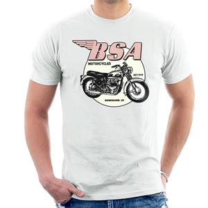 BSA Motorcycles Est 1919 Golden Flash Men's T-Shirt