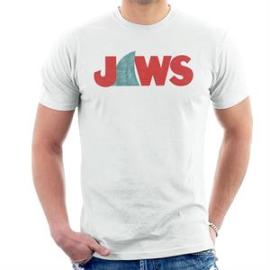 Jaws Shark Fin Logo Men's T-Shirt