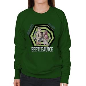 Beetlejuice Adam And Barbara Women's Sweatshirt