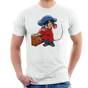 An American Tail Fievel Mousekewitz And Suitcase Men's T-Shirt