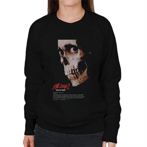 Evil Dead 2 Dead By Dawn Theatrical Poster Women's Sweatshirt