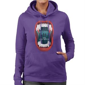 The Lost Boys Fangs Silhouette Women's Hooded Sweatshirt