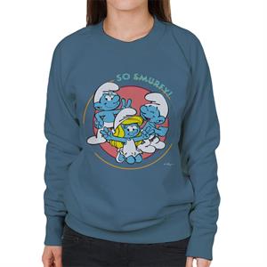 The Smurfs So Smurfy Women's Sweatshirt