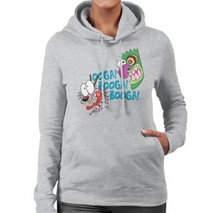 Courage The Cowardly Dog Halloween Ooga Booga Booga Women's Hooded Sweatshirt