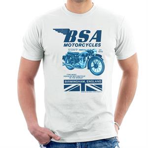 BSA Motorcycles Birmingham England Men's T-Shirt