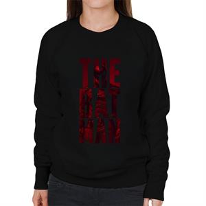 The Batman Cinematic Letters Women's Sweatshirt