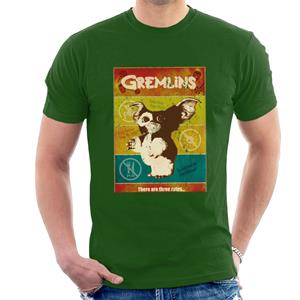 Gremlins Halloween There Are Three Rules Men's T-Shirt