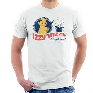 Sooty Retro Izzy Wizzy Let's Get Busy Men's T-Shirt