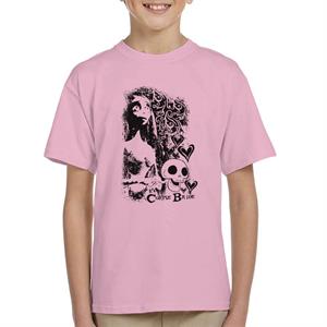 Corpse Bride Emily Skulls Kid's T-Shirt