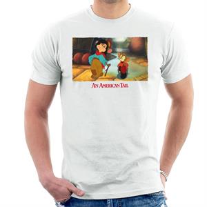 An American Tail Fieval And Tony Strolling Men's T-Shirt