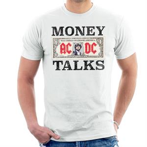 AC/DC Dollar Bill Money Talks Men's T-Shirt