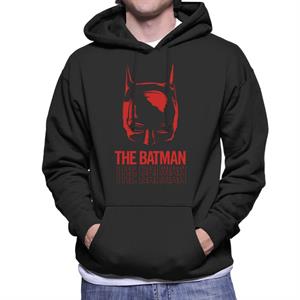 The Batman Red Mask Men's Hooded Sweatshirt