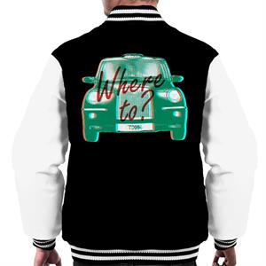 London Taxi Company TX4 Where To Men's Varsity Jacket