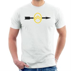 Citroen 1922 Badge Black Arrow Logo Men's T-Shirt