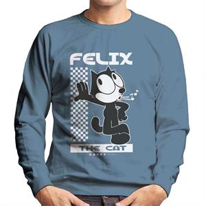 Felix The Cat Leaning Men's Sweatshirt