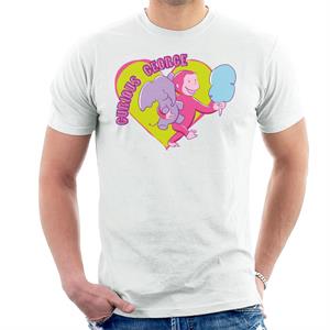 Curious George Carnival Heart Men's T-Shirt