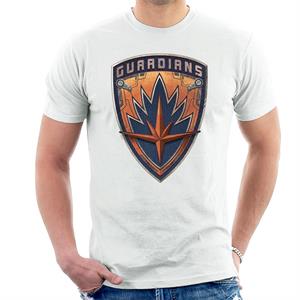 Marvel Guardians Of The Galaxy Vol 2 Shield Design Men's T-Shirt