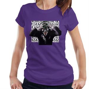 Batman Halloween Joker Hahaha Women's T-Shirt