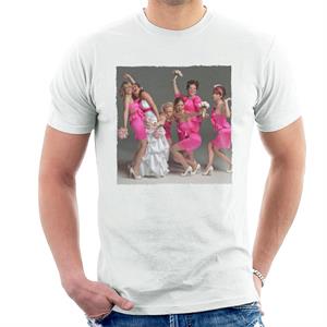 Bridesmaids Bridal Party Wacky Wedding Photo Men's T-Shirt