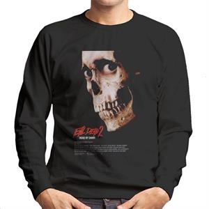 Evil Dead 2 Dead By Dawn Theatrical Poster Men's Sweatshirt