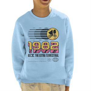 E.T. 1982 The Extra Terrestrial Kid's Sweatshirt