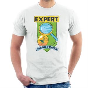 Jurassic Park Expert Fossil Finder Men's T-Shirt