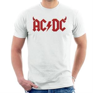 AC/DC Devil Horns Logo Men's T-Shirt