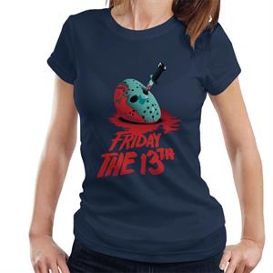 Friday 13th Crimson Jason Voorhees Crimson Face Women's T-Shirt