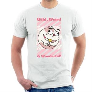 Boy Girl Dog Cat Mouse Cheese Wild Weird Wonderful Men's T-Shirt