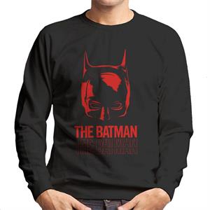 The Batman Red Mask Men's Sweatshirt