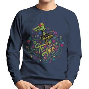 Looney Tunes Halloween Lola Bunny Te Amo Men's Sweatshirt