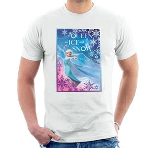 Disney Frozen Elsa Queen Of Ice And Snow Men's T-Shirt