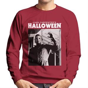 Halloween Michael Myers Enters Home Men's Sweatshirt