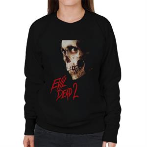 Evil Dead 2 Cinematic Skull Women's Sweatshirt