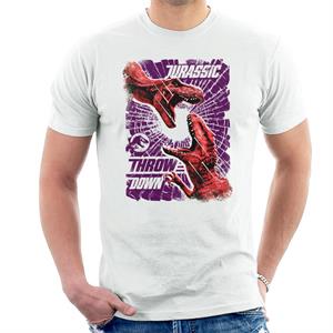 Jurassic Park Throw Down Men's T-Shirt