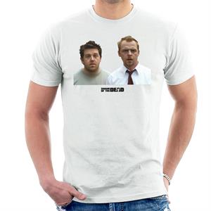 Shaun of the Dead Shaun And Ed In Shock Men's T-Shirt