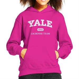 Yale University Lacrosse Team Kid's Hooded Sweatshirt