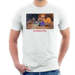 An American Tail Tiger Playing Cards Men's T-Shirt