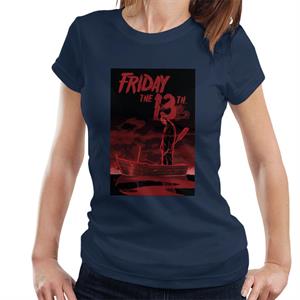 Friday 13th Crimson Boat Women's T-Shirt