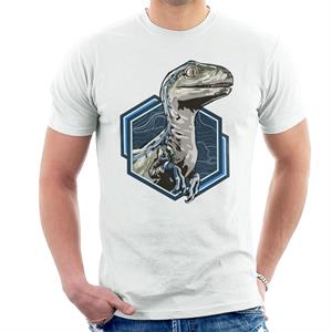 Jurassic Park Blue Raptor Men's T-Shirt