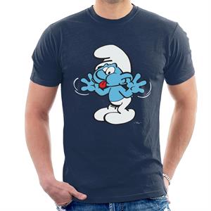 The Smurfs Blowing Raspberries Men's T-Shirt