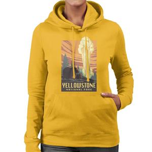 US National Parks Yellowstone Women's Hooded Sweatshirt