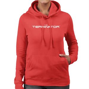 Terminator Cinematic Logo Women's Hooded Sweatshirt