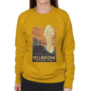 US National Parks Yellowstone Women's Sweatshirt