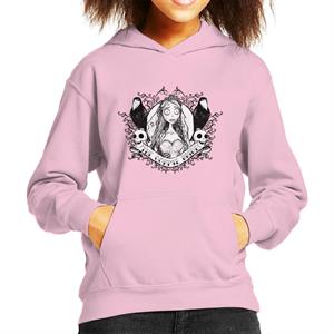 Corpse Bride Halloween Skulls Kid's Hooded Sweatshirt