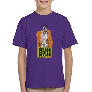 Scooby Doo Halloween Mummified Ruh Roh Kid's T-Shirt