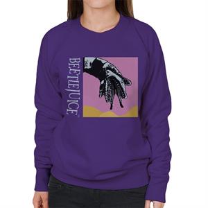 Beetlejuice Sandworm Pink Sky Women's Sweatshirt