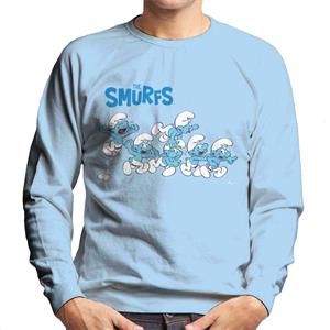 The Smurfs All Excited Men's Sweatshirt