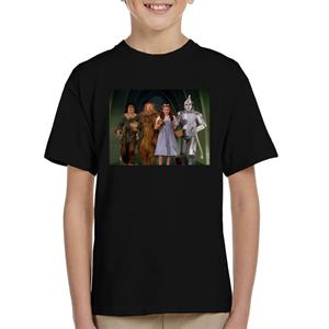 The Wizard Of Oz Halloween Characters Together Kid's T-Shirt
